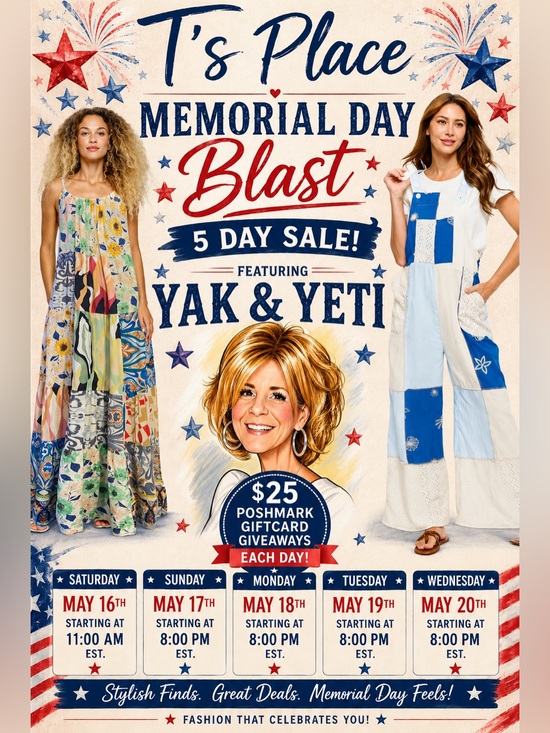 Yak & Yeti Other - IT’S All Yak & Yeti !!  $25 Poshmark Gift Card Giveaways Don’t Miss Out!